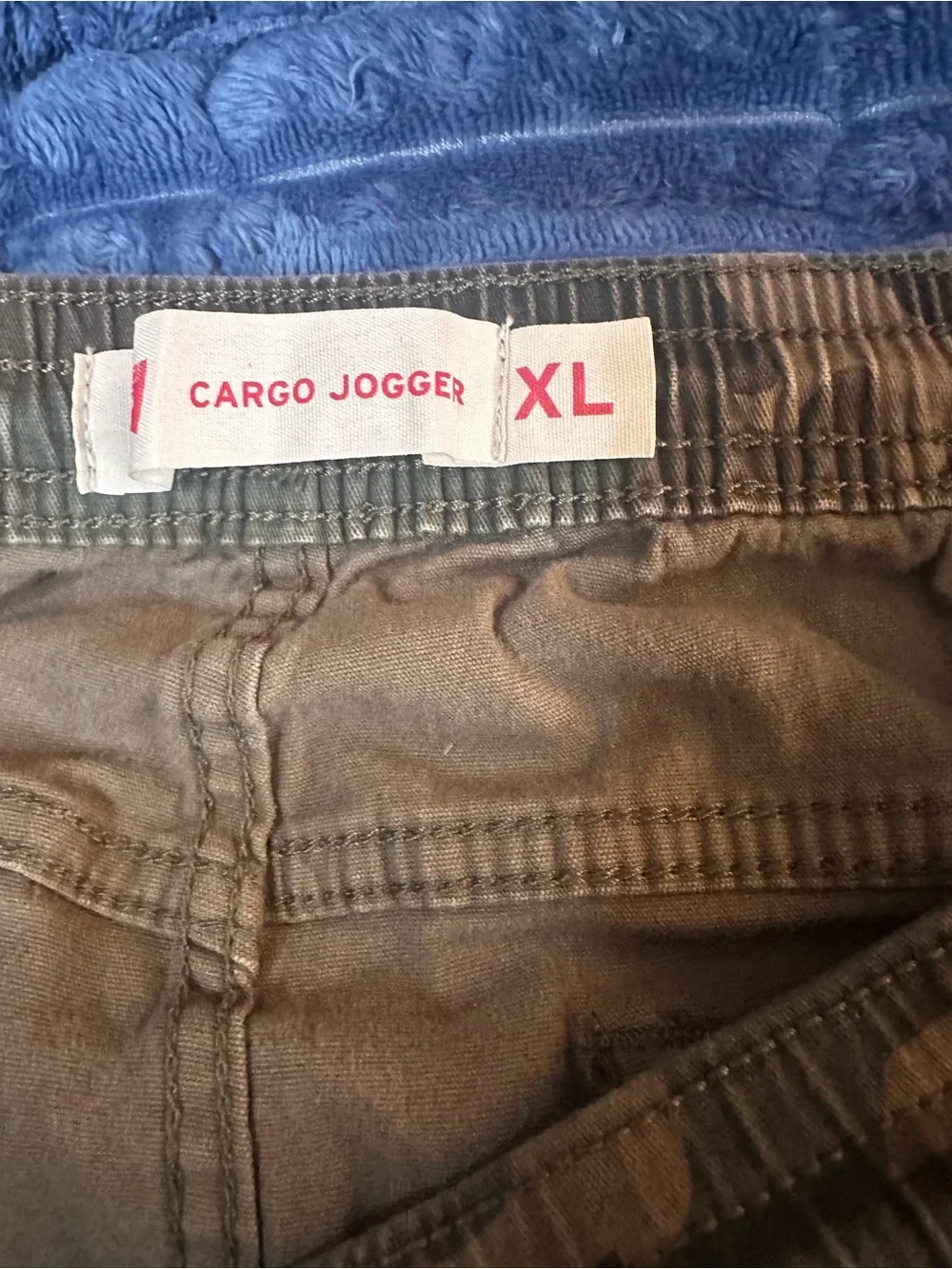 Levi's Boys Camo Cargo Joggers in Olive/Brown
